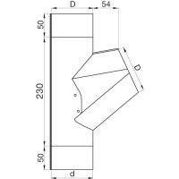 Adjustable branchpipe