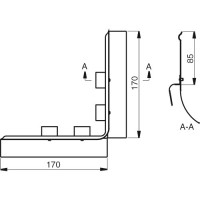 Overflow protector for halfround gutter